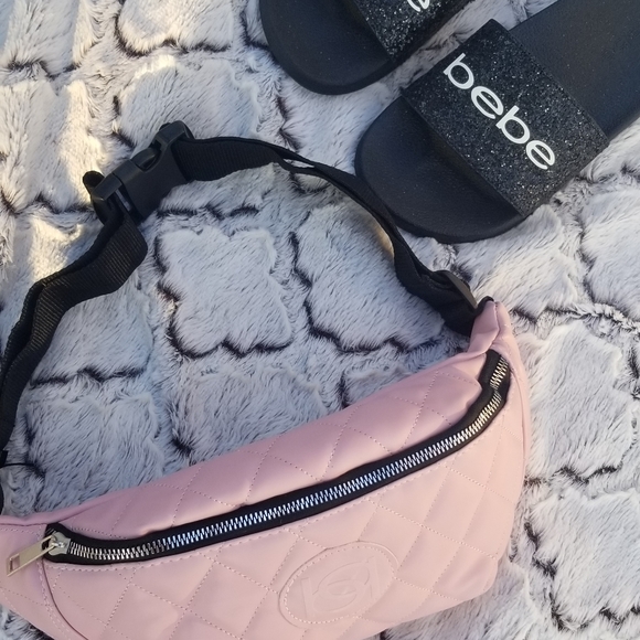 🔥BEBE!!🔥BEBE SPRINKLE SLIDES!! SIZE 7!! - Picture 5 of 8